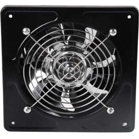 6" Ventilateur Extracteur D'air Diamètre du Trou de Perçage 150mm Extracteur D'air 40W Ventilateur D'extraction Mural Pour Cuisine Salle de Bain (1/5)