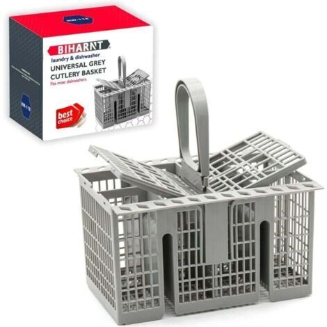 Panier universel pour lave-vaisselle Hotpoint grand espace 99673-8729, C00257140, C00386607 gris (1/5)