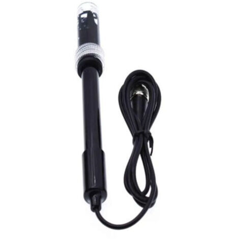 Sonde PH Piscine, 0-14 électrode PH Avec Connecteur BNC, Haut Précision Sonde De PH Remplaacble Pour PH Metre, PH Manette Testeurs PH Pour Aquarium, Piscine, Laboratoire, Hydroponie
