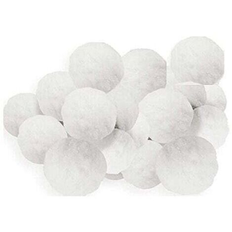 Balles filtrantes pour Piscine 700 g Filtre pour système de Filtre à Sable Remplace 25 kg de Sable filtrant Boules filtrantes Extra durables pour Une Eau Claire (1/5)