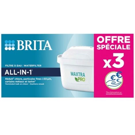 Pack de 3 cartouches maxtra pro pour carafe - Brita - 1051530 (1/2)
