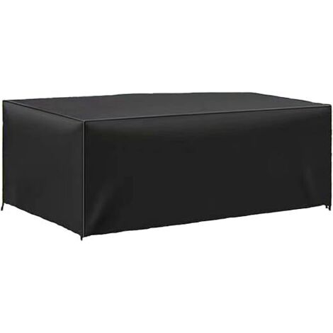 Serbia – Housse salon de jardin 180 x 110 x 70 cm – Tissu Oxford 420D imperméable – Résistante aux UV et déchirures – Oeillets de fixation inclus (1/5)