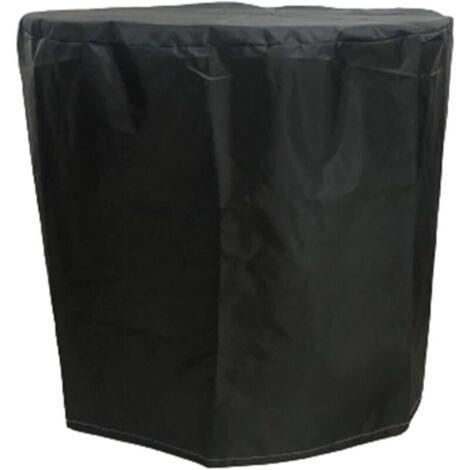 Housse de protection pour barbecue noire 5877CM 1 housse de pluie ronde en polyester housse de protection anti-poussière et anti-pluie pour barbecue