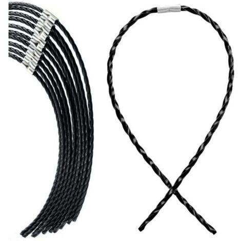 Lot de 10 Fil Extra Résistant Bosch F016800431 pour débroussailleuse AFS 23–37 bobines de fil pour débroussailleuse AFS 23-37 , 37x3,5 mm (1/4)