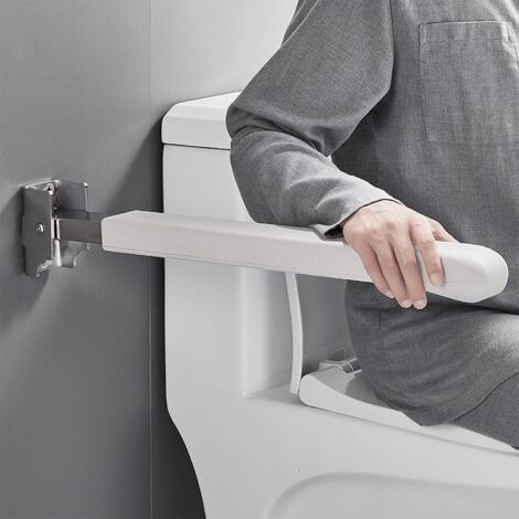 Barre de maintien 62 cm – Charge maximale 150 kg – Aluminium résistant à l'oxydation – Pour salles de bain et toilettes (1/5)