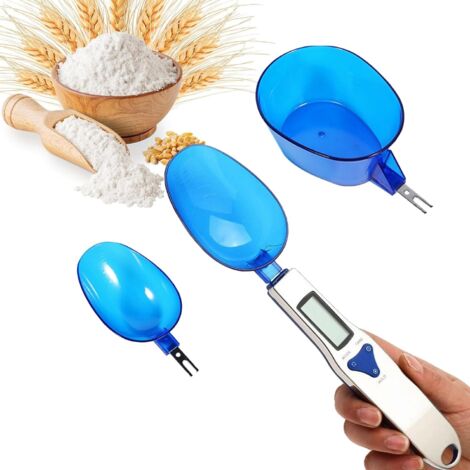Kit de cuillère à mesurer, 500/0.1g cuillères remplaçables numériques électroniques précises, balance de cuisine (1/5)