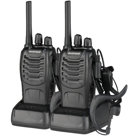 2PCS Talkie walkie USB BF-88E 2pcs 0.5W 1500mAh (1/5)