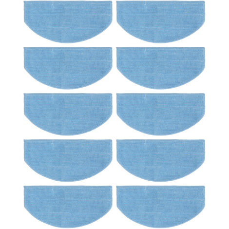 Eosnow Lot de 10 lingettes de rechange pour aspirateur robot Tikom G8000 Pro Laresar Evol 3
