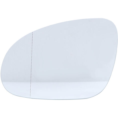 Clip côté passager gauche sur verre de miroir de porte à aile chauffante, 1 pièce