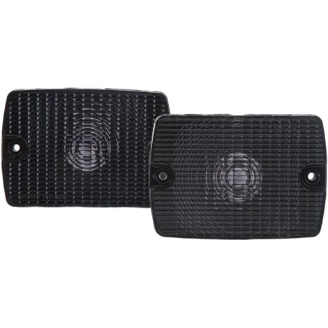 Eosnow Lentille de clignotant avant 56001378, forte Transmission de lumière, remplacement pour Jeep Wrangler YJ 1987 – 1995, noir