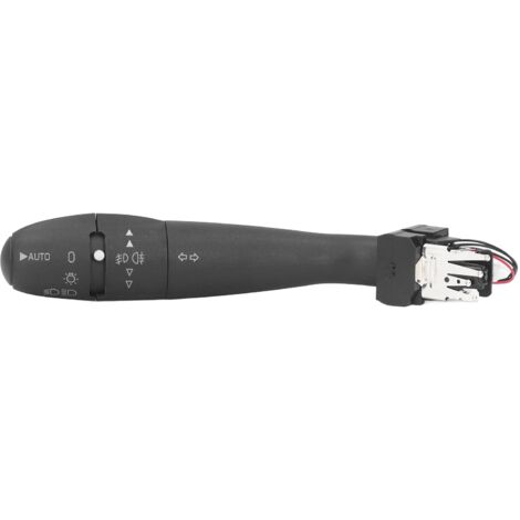 Eosnow Clignotant indicateur levier interrupteur gauche 96621668XT remplacement pour Peugeot 206 207 307 301 308 3008