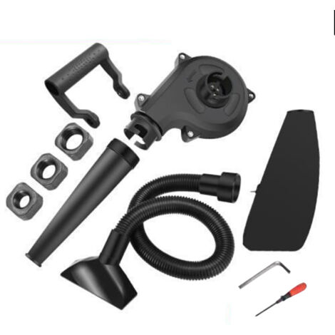 Eosnow Souffleur de conversion pour meuleuse d'angle, compact, électrique, portatif, en métal et ABS, pour l'industrie et la maison