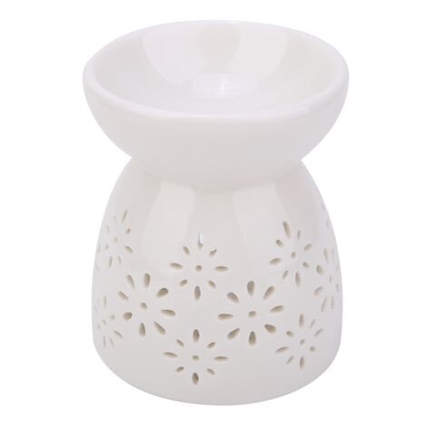 Lampe à parfum nocturne Céramique Essence d'huile fournière bougie encens d'aromathérapie poêle