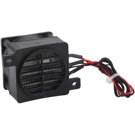 Eosnow Chauffage PTC 220V 300W avec ventilateur, chauffage électrique thermostatique en céramique, chauffage de l'air PTC