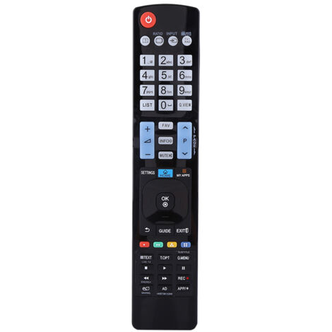 Télécommande TV, clavier universel innovant Contrôleur de remplacement dédié Akb72615379, pour téléviseur LG