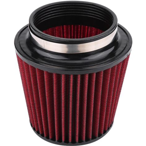 Filtre à cône rond d'admission d'air à haut débit, Modification universelle de voiture, nettoyeur de filtre 100mm (1/5)
