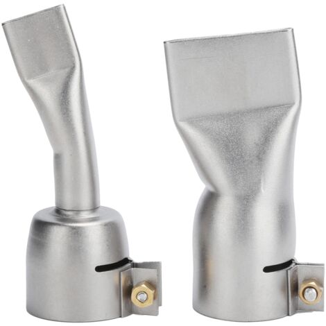 Eosnow Pistolet de soudage à buse plate, petite pointe de 20mm et grande pointe de 40mm pour outil de soudage en acier inoxydable, 2 pièces