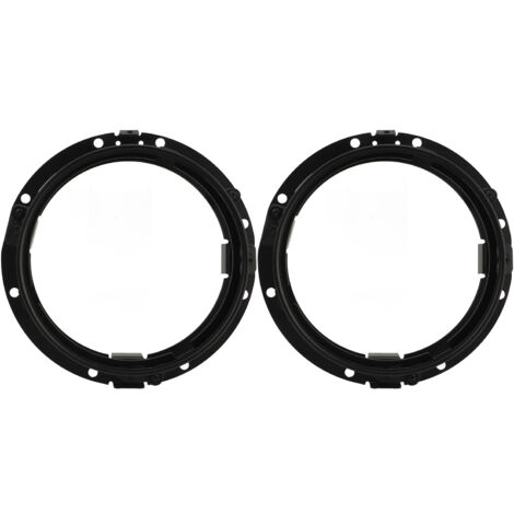 Anneau de phare rond de 7 pouces, support de montage de phare, anneau de lunette de retenue pour Wrangler JK 2007 à 2018, 2 pièces