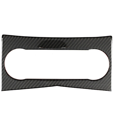 Garniture de couverture de panneau de climatisation de voiture en Fiber de carbone adaptée à la classe Mercedesbenz W204 C 20072012