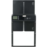 Eosnow,Porte automatique de poulailler avec minuterie en alliage d'aluminium IP45 affichage LED étanche ouvre-porte automatique de poulet alimenté par batterie pour la ferme