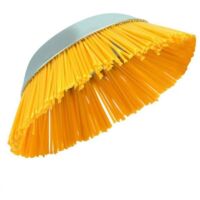 Brosse Désherbage Nylon 200 Mm Pour Débroussailleuse – Tête Brosse Anti-Mauvaises Herbes, Poils Résistants, Diamètre 25,4 Mm