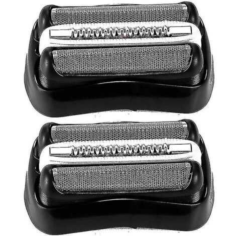 Crea Pièce De Rasoir 32B Pour Braun Série 3, Feuille Et Coupe De Remplacement, 2 Pièces (1/5)