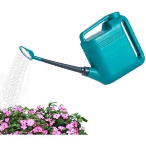 Arrosoir 5L avec Système d'Égouttement-Arrosoir Jardin Plastique, Long Bec pour Arrosage Précise - Idéal pour Potager, Balcon, Plantes en Pot et Serre