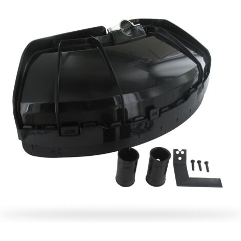 UNIVERSEL - Carter Protection pour Débroussailleuse à Fil Nylon - Universel - Avec Lame Coupe-fil, Noire