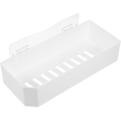 Étagère Murale Salle de Bain Organisateur Douche sans Perçage Étagère de Rangement pour Accessoires Support Mural pour Produits (1/5)