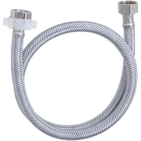 Tuyau de douche flexible en acier inoxydable 304 pour cour, cuisine, salle de bain (100 cm) (1/5)