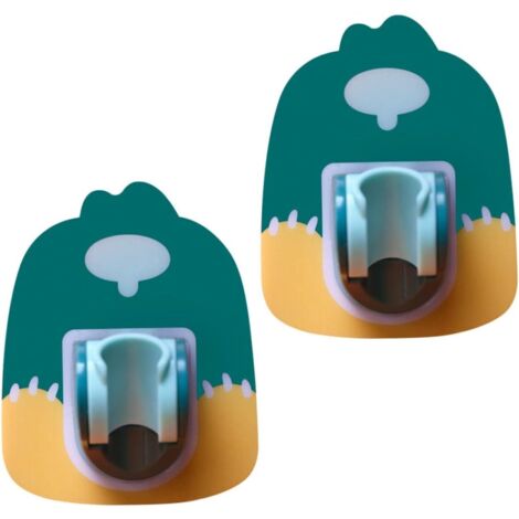 2pièces Support De Sans Perçage Porte-fleur De Matériau Confortable Fixation Pratique Pour Salle De Bain (1/5)