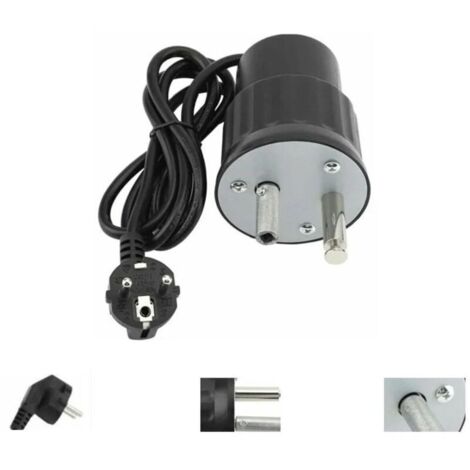 Moteur électrique pour barbecue – Charge maximale 24 kg – Conception en aluminium – Vitesse 2 tr/min pour cuisson uniforme (1/4)