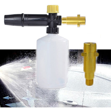 Canon à mousse Kärcher 600ml – Buse réglable pour nettoyeur haute pression série K – Nettoyage voiture et surfaces domestiques (1/5)