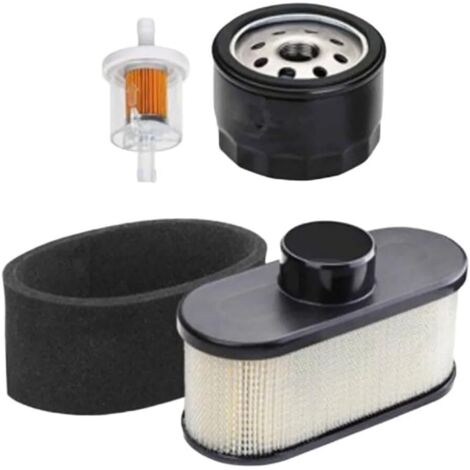 Kit de réglage de filtre à air pour moteurs FR651V FR691V FS691V - Kit d'entretien 4 pièces avec filtres à air/huile/carburant et éponge - Réglage de la tondeuse à gazon (1/5)