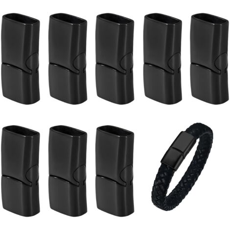 Lot De 8 Colliers De Serrage Pour Haltères – 30 Mm, Dégagement Rapide, En Nylon/ABS, Noir, Pour Musculation Maison Ou Salle