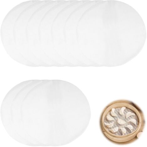 8 Tapis De Cuisson En Silicone 28cm - Feuilles Déshydrateur Antiadhésives Pour Vapeur, Air Fryer Et Four