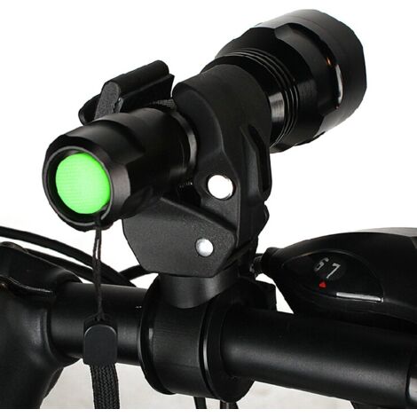 Hitburu Support D'éclairage De Fourche De Vélo, Support D'éclairage De Fourche De Vélo, Support De Support De Phare Pour Pièce De Cyclisme, Support De