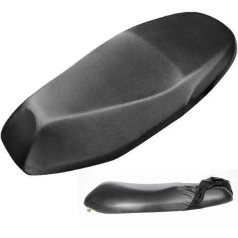 Housse de siège Universelle pour Moto, Housse de siège, Scooter en Cuir, Protection Anti-Rayures avec Protection Soleil et Pluie. pour Scooter électrique et Moto (L) (1/4)