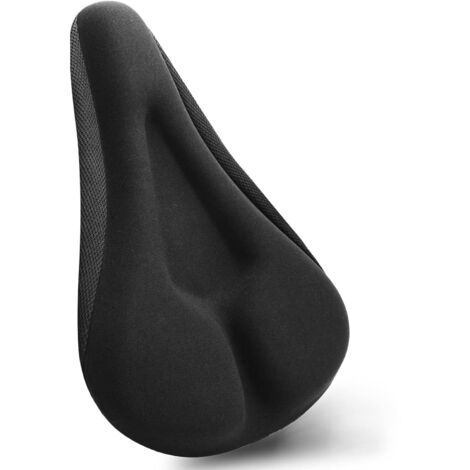 Housse de Coussin de siège de vélo, Housse de siège de vélo rembourrée en Gel, Extra Douce, pour VTT de Montagne, Vélo de Route, pour Hommes et Femmes (1/5)