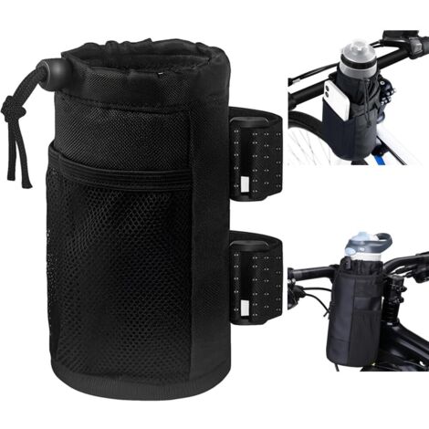 Porte-gobelet pour vélo, porte-bouteille de vélo, sans vis, sac thermique, étanche, porte-gobelet pour VTT, pliant, vélos de route, fauteuil roulant (1/5)