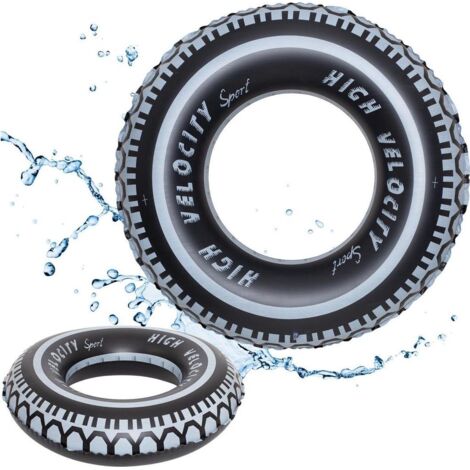 Natation Pneus 90 cm gonflable Piscine séance bouée Badering Jeunes