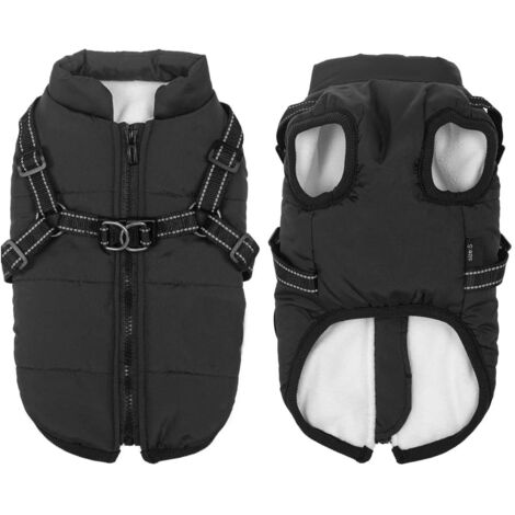 Veste d’hiver pour chien chaude et coupe-vent, manteau confortable – taille 2XL (1/5)