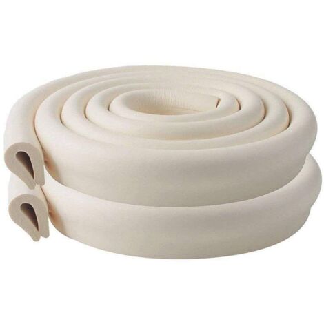 Protection de bord de table en U pour verre, épaisse et résistante – longueur 2 m