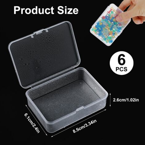 Lot de 6 Petites Boîtes à Ingrédients de 35 ml - Mini Pots à Sauce Ketchup