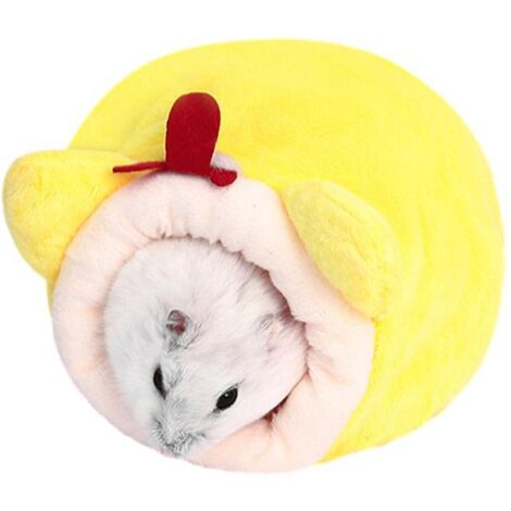 Nid chaud en coton pour hamster, petits modèles assortis, accessoires d’hiver pour couchage (1/5)