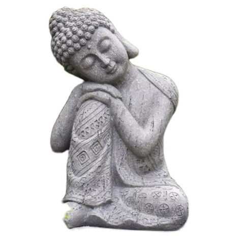 Statue décorative Bouddha couché, style chinois, décoration intérieure et jardin (1/4)