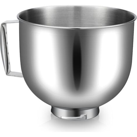 Bol en acier inoxydable pour Artisan 5QT Bol Mélangeur en Acier