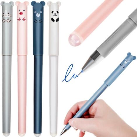 4-Pack, ré-inscriptible, produits de pâtisserie - Stylos et crayons - des Animaux de