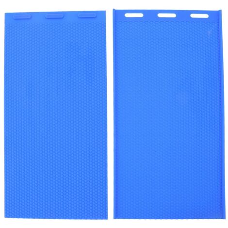 Moule de Feuille de Cire d'abeille, Presse en Silicone Souple pour Ruche Apicole, 2 Pièces, Outil d'Embossage pour Apiculture, Accessoire Essentiel pour Artisans en Apiculture