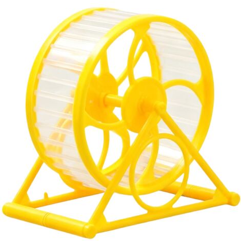 Roue de Hamster - Antiennui et Respirante pour Animaux - Petite Roue d'exercice et de Jeu Rongeurs - pour Chinchilla Lapin Hérisson Gerbil et Races Petites et